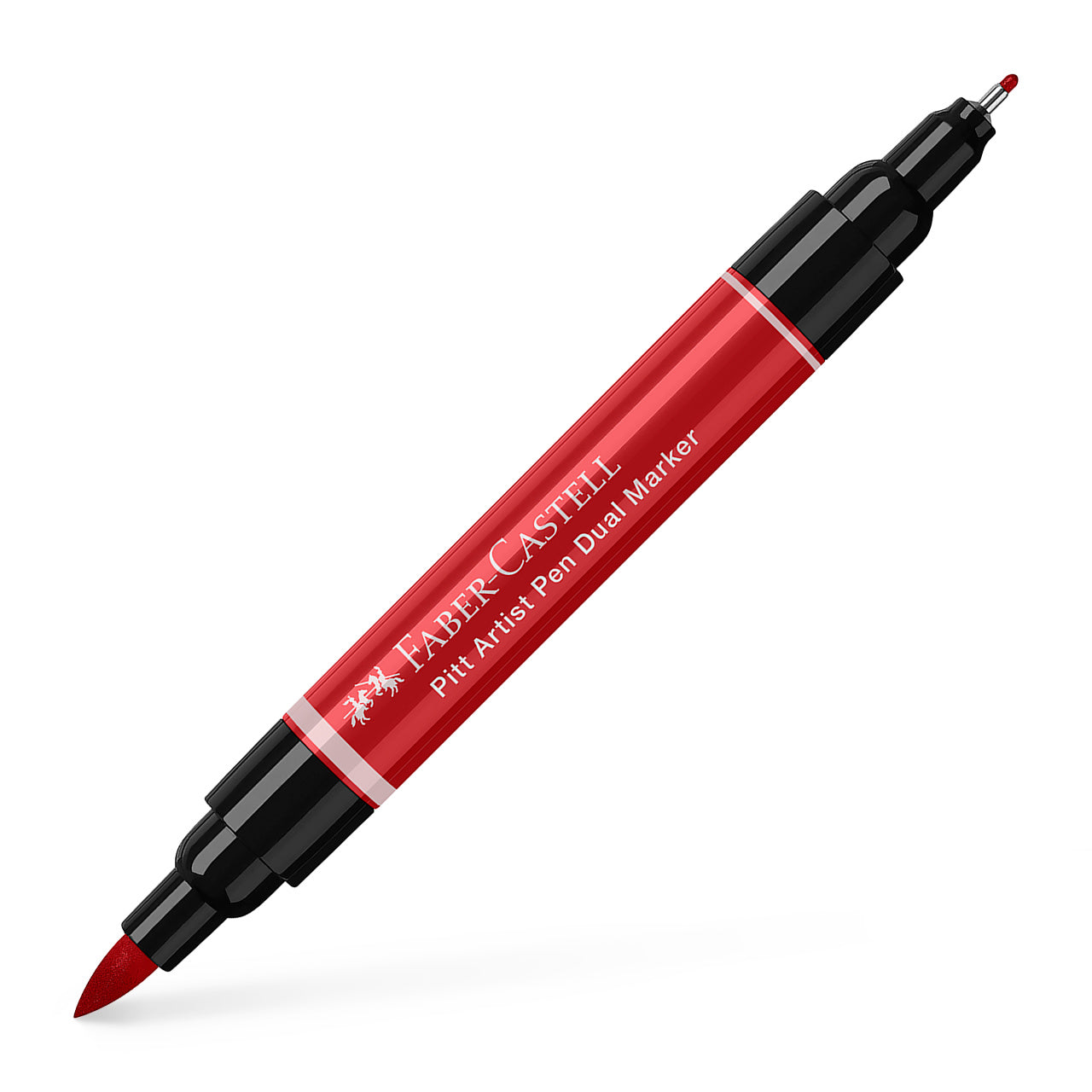 PITT ARTIST PEN DUAL MARKER ROSU INTENS 219 FABER-CASTELL PITT ARTIST PEN DUAL MARKER ROSU INTENS 219 FABER-CASTELL
